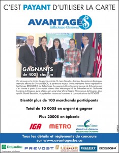 Gagnants octobre/novembre